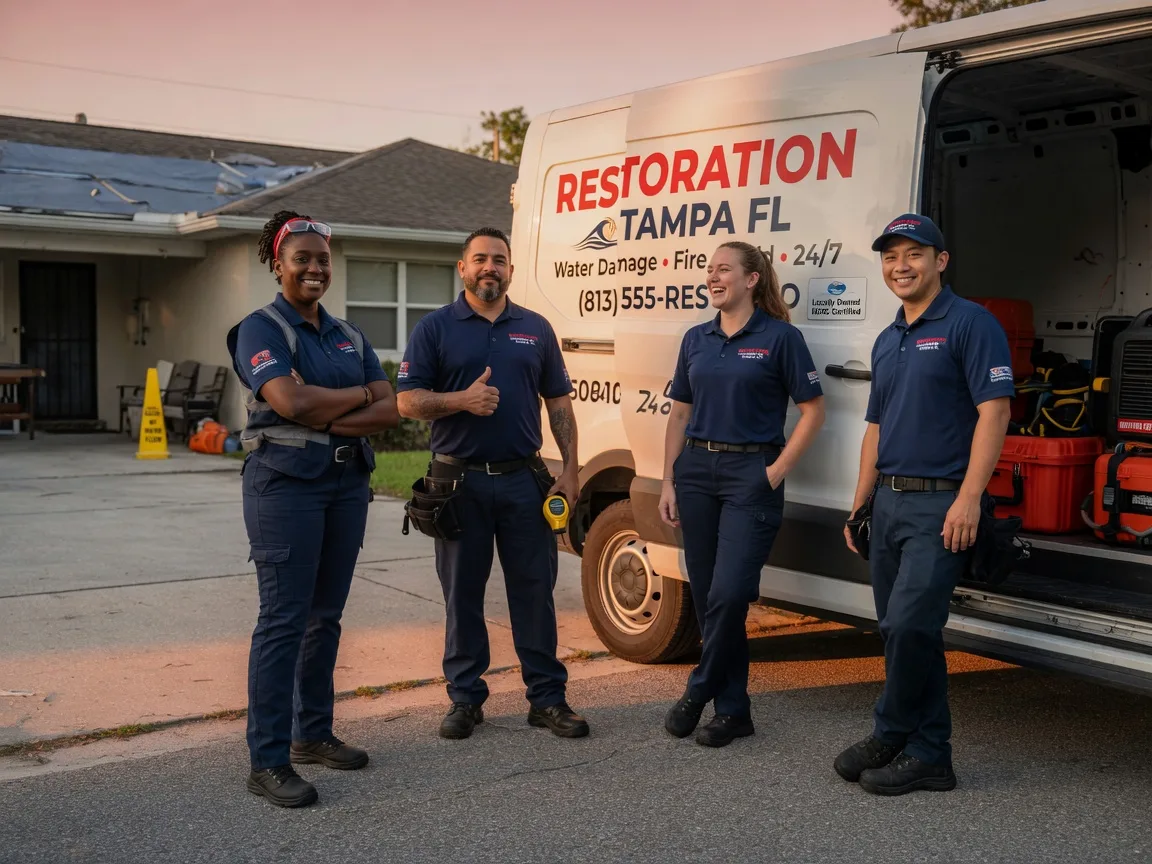 Water Damage Restoration company in Christiansburg, OH